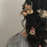 Tresses chignon 三つ編みアレンジ　作り方