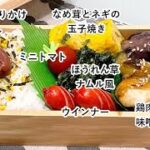 【お弁当】お弁当作り/フライパン1つでお弁当/鶏肉と茄子の味噌マヨ炒め