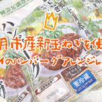 大月市産新玉ねぎハンバーグアレンジレシピ⓵仙台屋