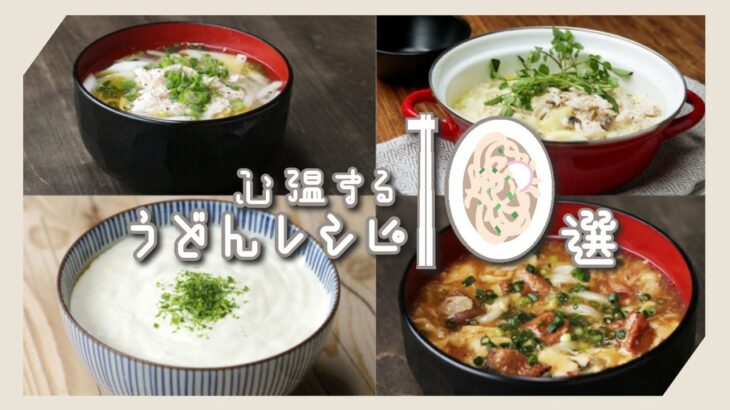 寒い日にぴったり！心温まるうどんレシピ10選 / Hot udon recipe