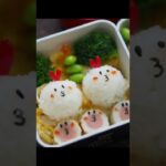 時短弁当 子供が喜ぶレシピ 高校生 jk デコ 冷凍食品を可愛く楽しくアレンジ #shorts