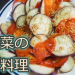 [なすレシピ]電子レンジで手間も少なく作れる！なすとトマトと豚バラの重ね蒸し