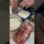 フライパン1つで作る簡単弁当【猫がガン見してた朝】#shorts #40代主婦