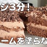 【材料4つ】レンジで作れる！チョコケーキ作り方！ / 【syun cooking】