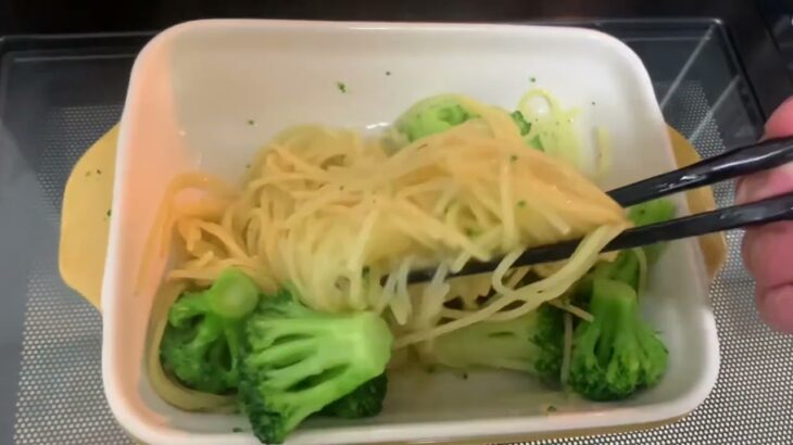 電子レンジパスタ　簡単レシピ