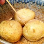 電子レンジで簡単！明太子海苔バターポテト