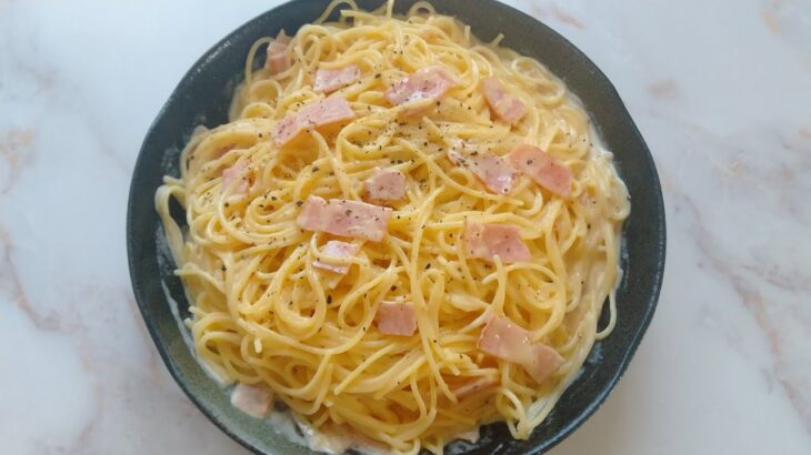 レンジだけで超簡単につくれちゃう💖カルボナーラ電子レンジだけで超簡単💖カルボナーラ🍝Just in the microwave Super easy 💖 carbonara