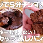 【材料4つ】レンジで簡単！マグカップ蒸しパン作り方！ / 【syun cooking】