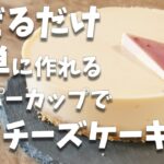 簡単！！混ぜるだけで作れるスーパーカップのアレンジレシピ！！レアチーズケーキの作り方とレシピ