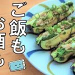 【レンジで簡単】あと1品に便利！なすのはさみ蒸しのレシピ【レンチン食堂】