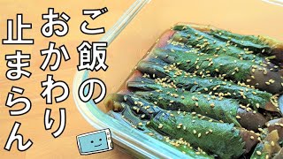 【レンジで時短】簡単すぎるナスの南蛮漬けのレシピ【レンチン食堂】