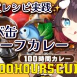 【 100時間カレー 】公式レシピ！サバ缶カレーアレンジ実食！【おるかショー/Vtuber】