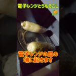 【手料理】電子レンジで茹でないとうもろこし🌽作ってみた✨ #shorts #電子レンジ #とうもろこし