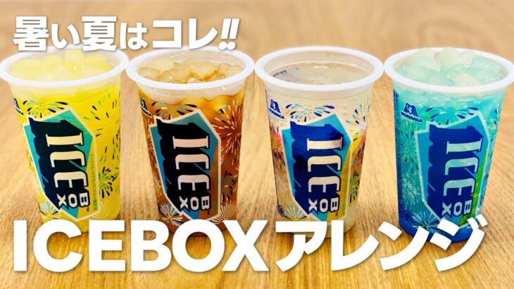 アイスボックスアレンジレシピ4選 / 夏に美味しいICEBOX!! 試してみてね!!