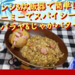 [一周年]電子レンジ&炊飯器で簡単!ボリューミーでスパイシー!ジャンバラヤ&じゃがバター[ゆっくり実況][料理]