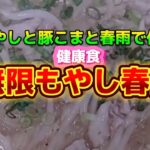 【お得なアレンジレシピ】もやしと春雨と豚こま肉で作る中華屋さんの味！『無限もやし春雨』これは本当に無限に食べられる！2024年11月25日