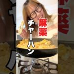 ズボラの1分クッキング / 麻薬卵のタレアレンジ ~ 麻薬チャーハン ~ #ズボラ #料理 #やってみた #麻薬たまご #チャーハン